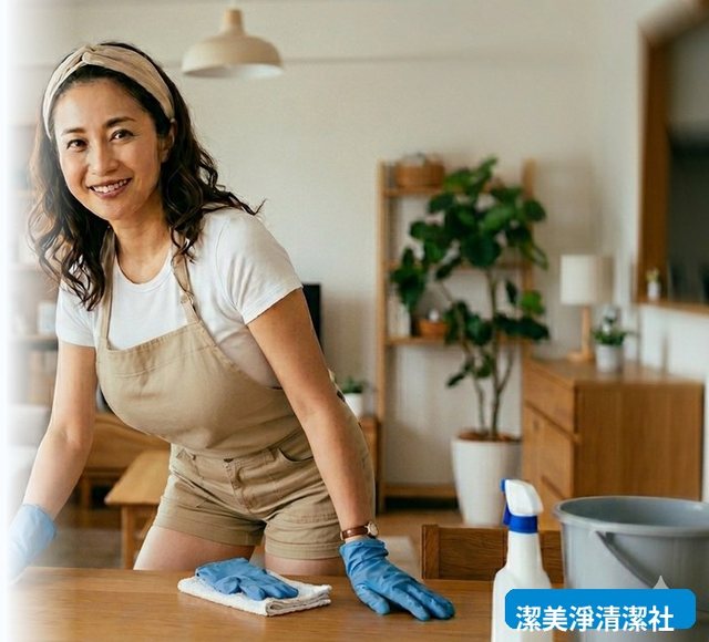 潔美淨清潔社專業到府居家清潔服務